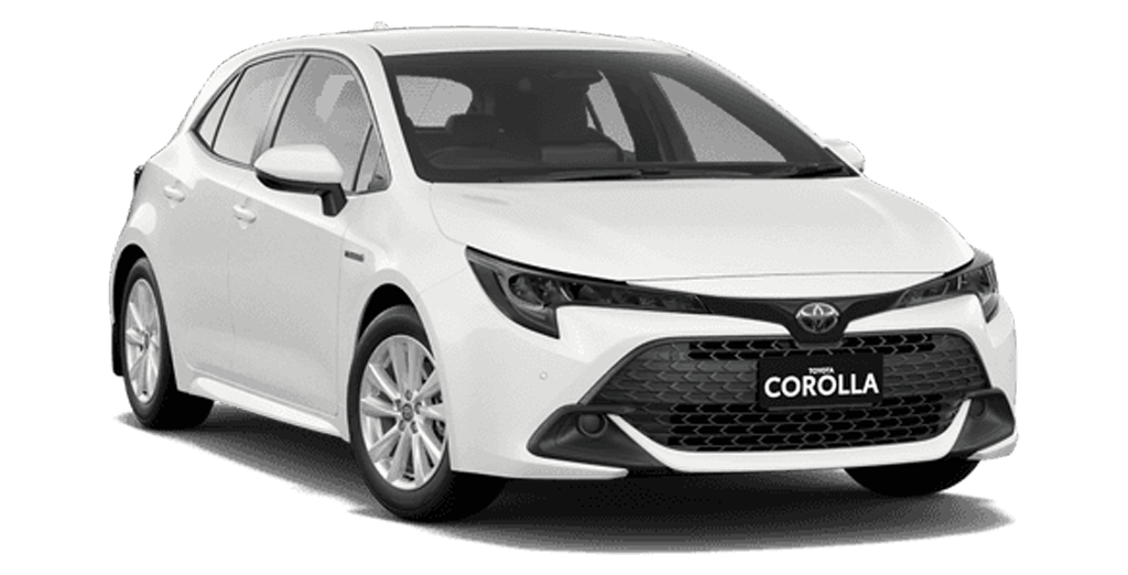 Toyota Corolla car rental after accident